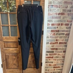 KingSize Mens Black Performance Stretch Joggers Pants Large X-Tall 34x41